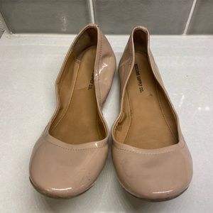 Nude Ballet Flats - Size 6